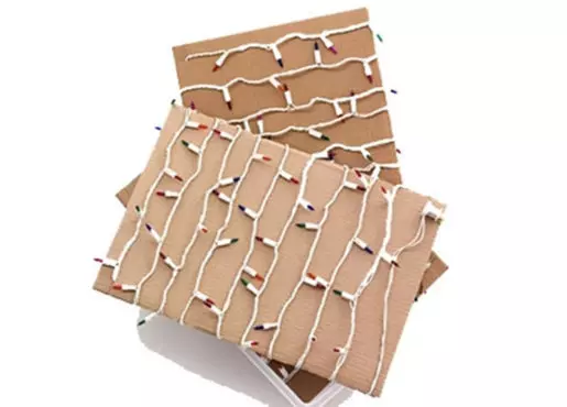 Como organizar luzinhas de Natal